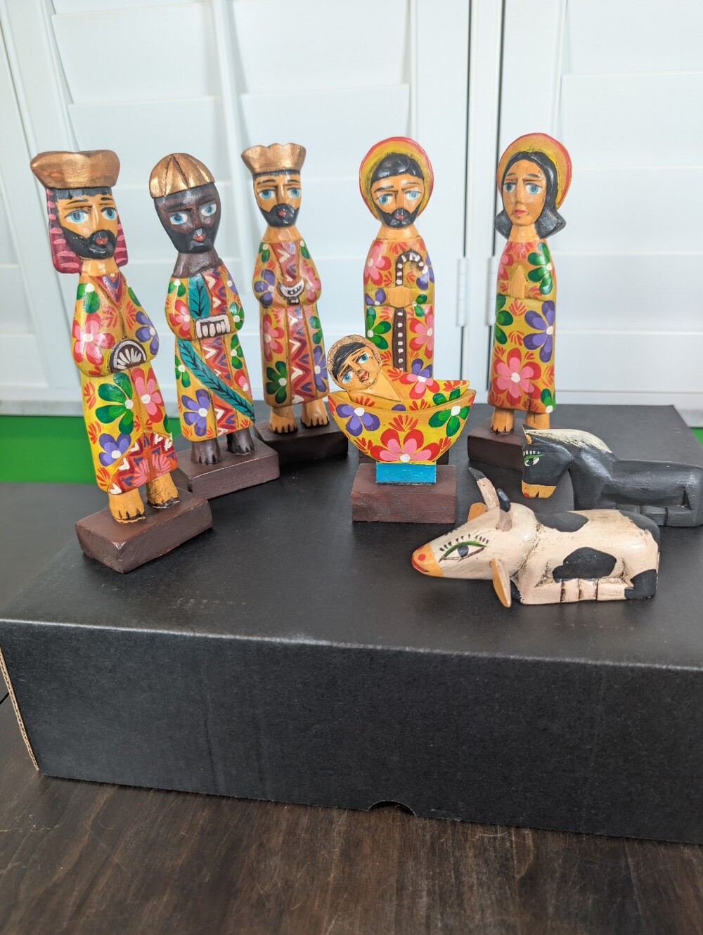 Handmade WOOD NATIVITY